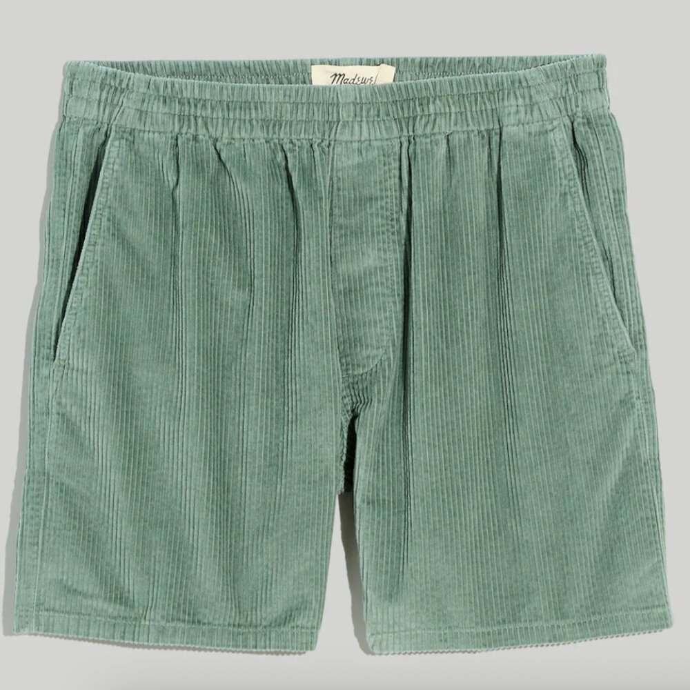 Madewell Green Corduroy Shorts xl